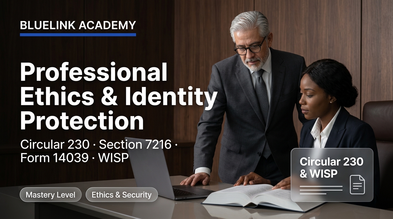 Unit 11: Professional Ethics & Identity Protection