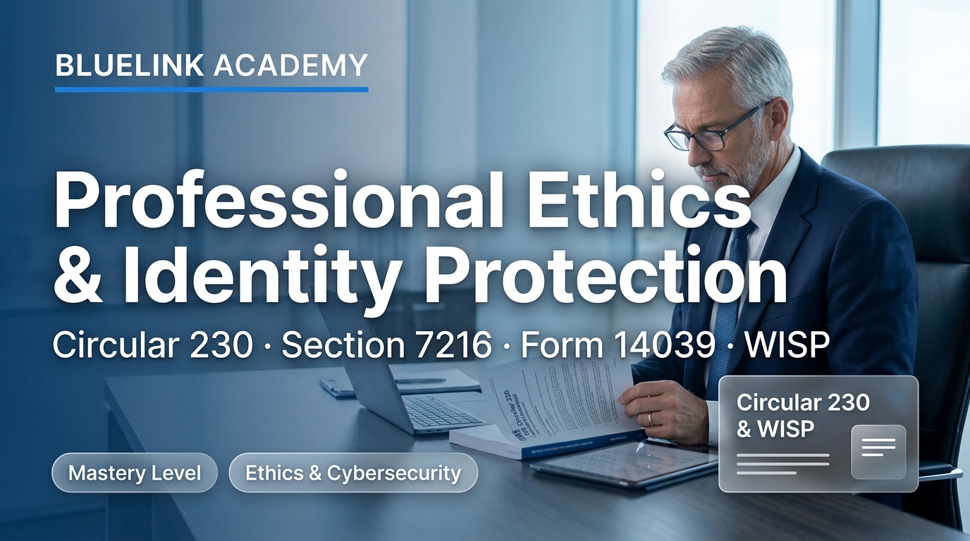 Unit 11: Professional Ethics & Identity Protection